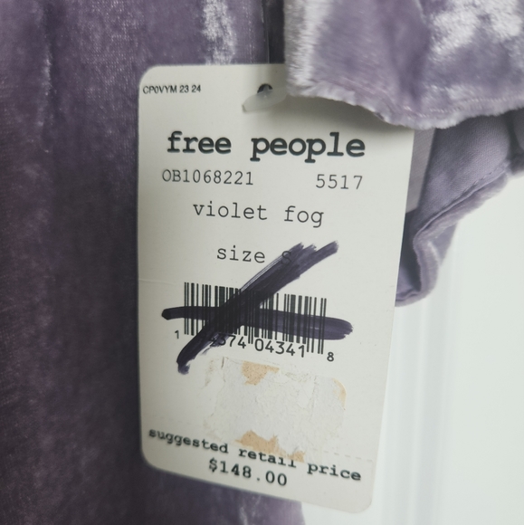 Free People Adelle Velvet Tunic - Picture 5 of 5